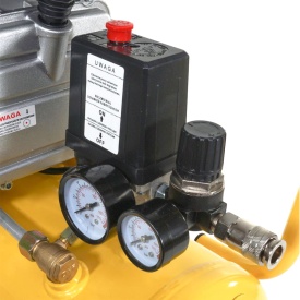 Compresor aer MaxRom 24L, 8 bar, 1,5 CP, debit până la 200 l/min, model BM15-24 pentru umflare și lucrări pneumatice ușoare - Img 8