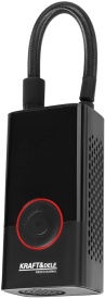 Compresor Auto cu Acumulator 4000mAh 85W + Lanternă LED – Silențios 60dB, LCD, USB-C | KraftDele KD5499 - Img 2