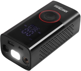 Compresor Auto cu Acumulator 4000mAh 85W + Lanternă LED – Silențios 60dB, LCD, USB-C | KraftDele KD5499 - Img 7