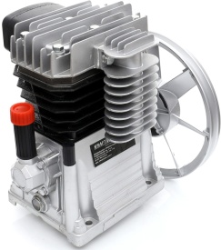 Compresor de aer cu 2 pistoane KraftDele KD1493, 3 kW / 4 CP, 700 L/min, 8 bar, pentru atelier și lucrări tehnice - Img 3
