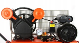 Compresor de aer profesional 115L BJC V-2065 – motor 2.2kW, 10 bar, 2 pistoane în V, cilindri fontă, debit 400 l/min B88014V - Img 2