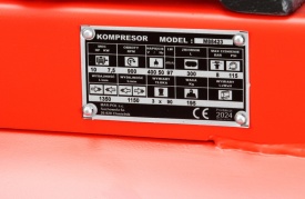 Compresor de aer profesional 300L MAR-POL M88423 – motor 7.5kW (400V), pompă W3 (3 pistoane), debit real 900 l/min, documentație ISCIR - Img 10