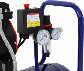 Compresor Fără Ulei 50L 1500W 290L/min – Profesional pentru Atelier KRAFT&DELE KD4052 - Img 9