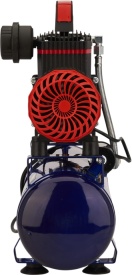 Compresor Fără Ulei 9L 1200W 155L/min – Compact, Silențios și Ușor de Transportat | KraftDele KD2127 - Img 6