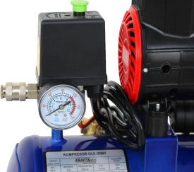 Compresor Fără Ulei 9L 1200W 230V – Compact, Portabil, Ideal pentru Casă & Atelier | KraftDele KD4090 - Img 5