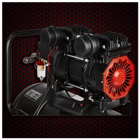 Compresor fără ulei KraftDele KD1385, 24L, 8 bar, 1390W, portabil pentru atelier, garaj și lucrări de întreținere - Img 2