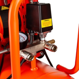 Compresor fără ulei Mar-Pol B88008, rezervor 50L, 10 bar, 400 l/min, 230V, 4 pistoane, pentru atelier și garaj - Img 5