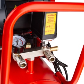 Compresor fără ulei Mar-Pol M88006, 50L, 10 bar, 400 l/min, 230V, 4 pistoane, pentru atelier și lucrări pneumatice - Img 5