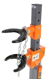 Compresor hidraulic pentru arcuri 1T Mar-Pol M80441, extractor pentru arcuri suspensie și amortizoare, reglaj pe înălțime - Img 6