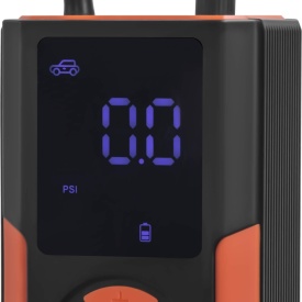 Compresor portabil cu acumulator KraftDele KD5534, 0,2-10,3 bar, afișaj LED, încărcare USB-C, pentru anvelope și accesorii - Img 2