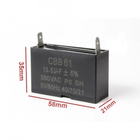 Condensator de pornire 13.5uF B-Cp.13.5uF.350 – Kraft&Dele