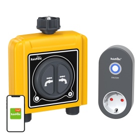 Controler de irigare cu 2 zone RainPoint cu aplicație