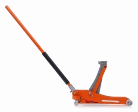 Cric hidraulic auto low profile KraftDele KD1376, 2,5T, ridicare 85-470 mm, cu roți și pedală de ridicare rapidă - Img 2