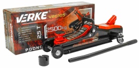 Cric hidraulic auto tip crocodil 2,5T cu profil jos, ridicare 100-400 mm, pentru service și întreținere auto MaxRom V80105 - Img 6