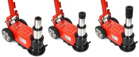 Cric hidraulic pneumatic 50T / 25T BJC M80390 – cric profesional pentru camioane, autobuze și utilaje - Img 5