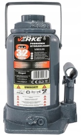 Cric hidraulic tip butelie 32T MaxRom V80126 pentru service auto, vulcanizare și ridicare sigură în atelier - Img 4