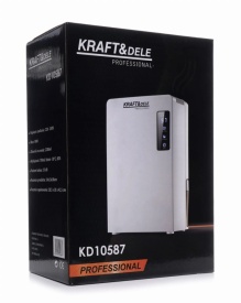 Dezumidificator 90W 230V 700ml/24h rezervor 2200ml KD10587 - Img 5