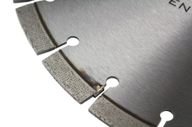 Disc diamantat Mar-Pol M08775 pentru beton proaspăt și asfalt, 350 x 12,5 x 25,4 mm, segment 4 mm - Img 4