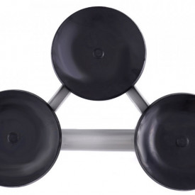 Dispozitiv pentru manipulat sticla 150Kg 3 ventuze, aluminiu TA4143 - Img 4