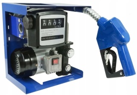 Distribuitor combustibil autoamorsant VERKE VYB-70A, pompă electrică 550 W, debit 70 l/min, cu pistol și contor - Img 3