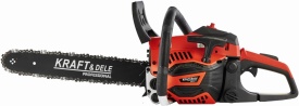 Drujbă pe benzină KraftDele KD5014, 4,3 CP, lamă 40 cm, Easy Start, pentru tăiere lemn și lucrări în gospodărie - Img 2