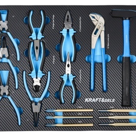 Dulap mobil de scule KraftDele KD1062 cu 501 piese, 12 sertare și organizare completă pentru atelier și garaj - Img 12