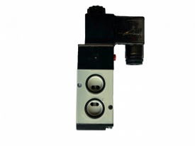 Electrovalva pneumatica 5 cai (o intrare de 1/4" - 2 iesiri 12mm si doua iesire de1/8") montare pe placa pneumatica 220v 4M210-08 CH158 – Kraft&Dele