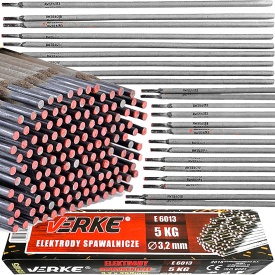 Electrozi de sudură rutilici VERKE 3,25 mm, 5 kg, pentru sudare AC/DC în toate pozițiile