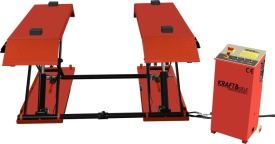 Elevator auto foarfecă 3.5T KraftDele KD5821 – 400V, 1200 mm, lift auto profesional - Img 2