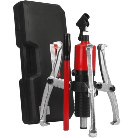 Extractor hidraulic 20T Mar-Pol pentru rulmenți și roți dințate, cu 2/3 brațe, reglaj larg și valiză de transport - Img 10