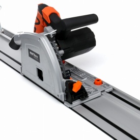 Fierăstrău circular cu tăiere prin plonjare KraftDele KD10195, 1400W, disc 165 mm, adâncime max. 57 mm - Img 2