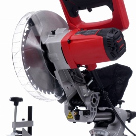 Fierăstrău circular de debitat în unghi KraftDele KD3012, 2500W, cu laser reglabil și disc 210 mm - Img 4