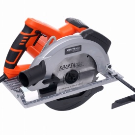 Fierăstrău circular manual KraftDele KD1712, 2900W, disc 185 mm, laser de ghidaj, tăiere la 45° și adâncime maximă 67 mm - Img 4