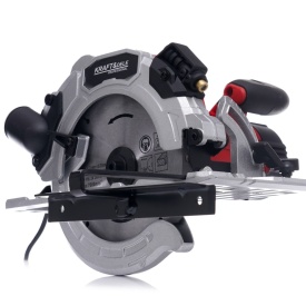Fierăstrău circular manual KraftDele KD1714, 2900W, disc 185 mm, tăiere dreaptă și în unghi 45° pentru lemn - Img 5