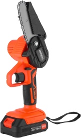 Fierăstrău electric cu acumulator 21V KraftDele KD10642, lamă 4 inch, cu prelungitor pentru tăierea crengilor