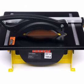 Fierăstrău electric pentru tăiat plăci ceramice umed/uscat KraftDele KD1371, 1700W, masă 330x360 mm - Img 10