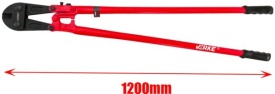 Foarfecă profesională VERKE pentru tăiat bolturi, sârmă, bare și lanțuri, 1200 mm, capacitate de tăiere până la 18 mm - Img 11