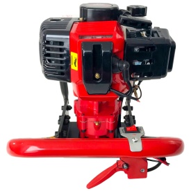 Foreză de pământ pe benzină MaxRom V90040, 2,5 CP, 51,7 CC, pentru găuri în sol la stâlpi, puieți și lucrări de grădină sau șantier - Img 3