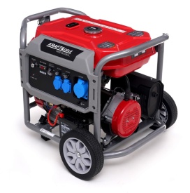 Generator curent monofazat KraftDele KD634, 6000 W nominal / 6400 W maxim, 230V, pornire manuală și electrică - Img 11
