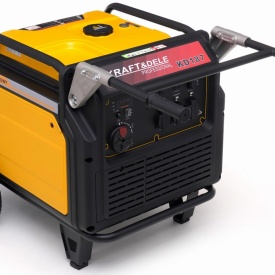 Generator de curent inverter KraftDele KD187 8 kW, sinus pur, pornire electrică, roți transport și alimentare stabilă - Img 2