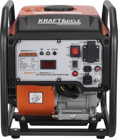 Generator de curent inverter KraftDele KD3238, 4 kW, 230/120/110 V, benzină, sinus pur, mod ECO - Img 5