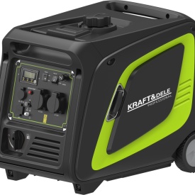 Generator de curent invertor monofazat KraftDele KD686, 4,5 kW / 4,9 kW, 230 V, sinus pur, benzină