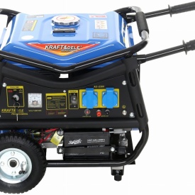 Generator de curent monofazat KraftDele KD144, 3000W, 230V/12V, benzina, pornire electrică și manuală - Img 10