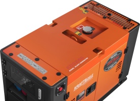 Generator de curent trifazat diesel KraftDele KD3246, 20 kW, 230V/400V, pornire electrică - Img 12