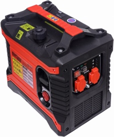 Generator electric invertor KraftDele KD193, 2500W, 230V, sinus pur, 2 prize Schuko, pentru casă, camping și echipamente sensibile