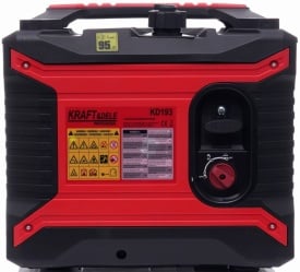 Generator electric invertor KraftDele KD193, 2500W, 230V, sinus pur, 2 prize Schuko, pentru casă, camping și echipamente sensibile - Img 4