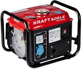 Generator electric monofazat KraftDele KD109, 1200W, 230V + 12V, portabil, pentru casă, teren, camping și lucrări în zone fără curent - Img 2