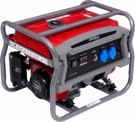 Generator electric monofazat KraftDele KD632, 3 kW putere nominală / 3,2 kW maxim, 230V, benzină, cadru deschis