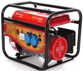 Generator electric monofazat pe benzină KraftDele KD110, 1500W, 230V + 12V, cu voltmetru și pornire mecanică - Img 2