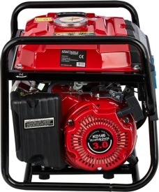Generator electric monofazat pe benzină KraftDele KD146, 1500W, 230V și 12V, motor 4 timpi, rezervor 5L - Img 3